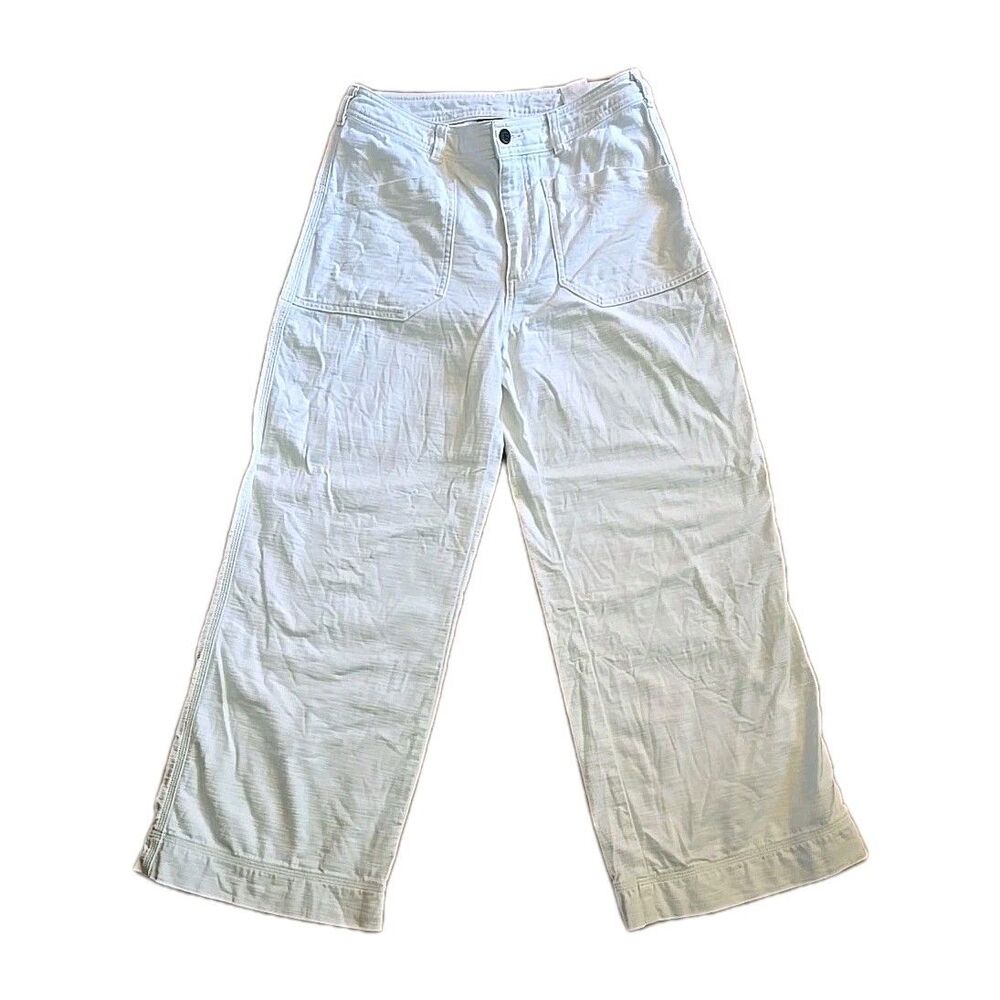 Patagonia Organic Cotton Slub Woven Wide Leg Pants 6